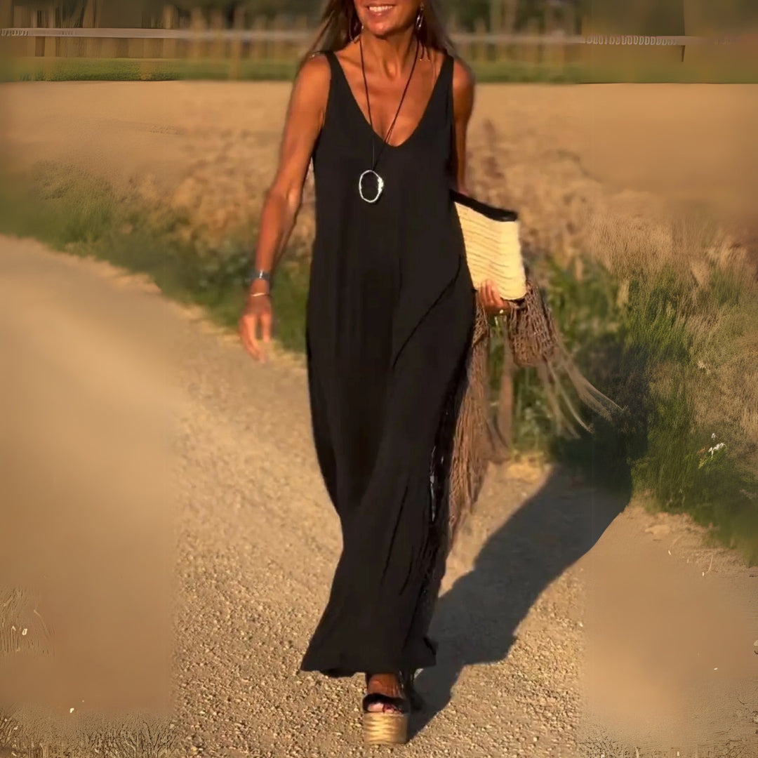 Arietta - Robe Maxi Confort Sans Effort