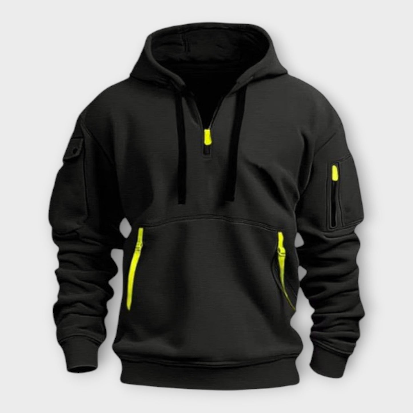 Tom - Half-Zip Kapuzenpullover