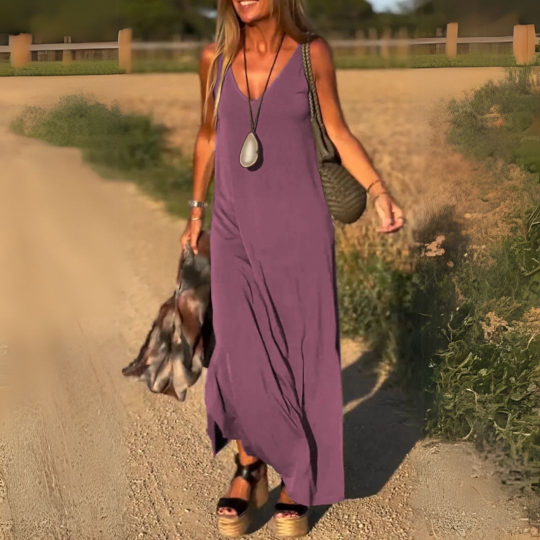 Arietta - Robe Maxi Confort Sans Effort